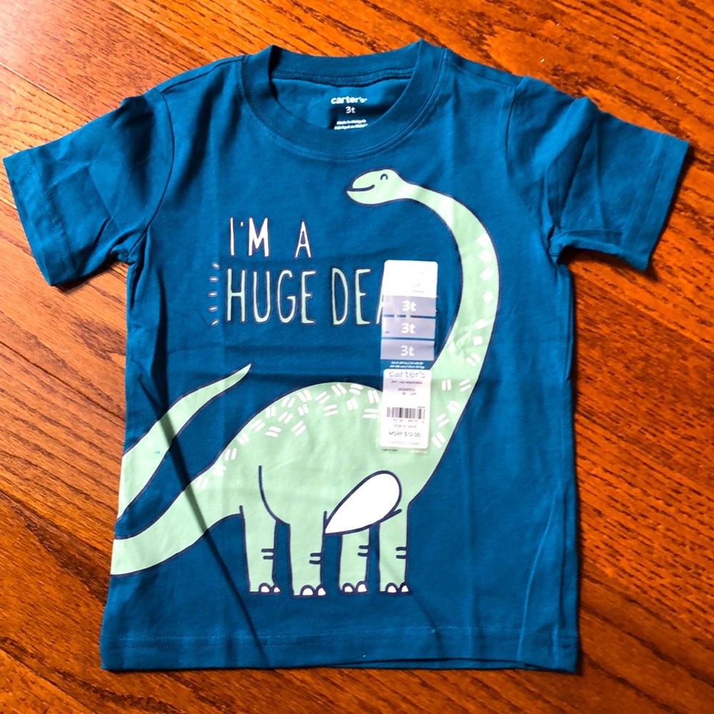 New Boys Dino Graphic Tshirt  **bundle: 3 for $20